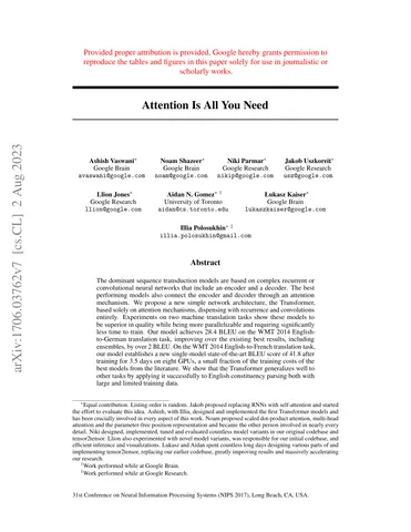 Attention Is All You Need thumbnail